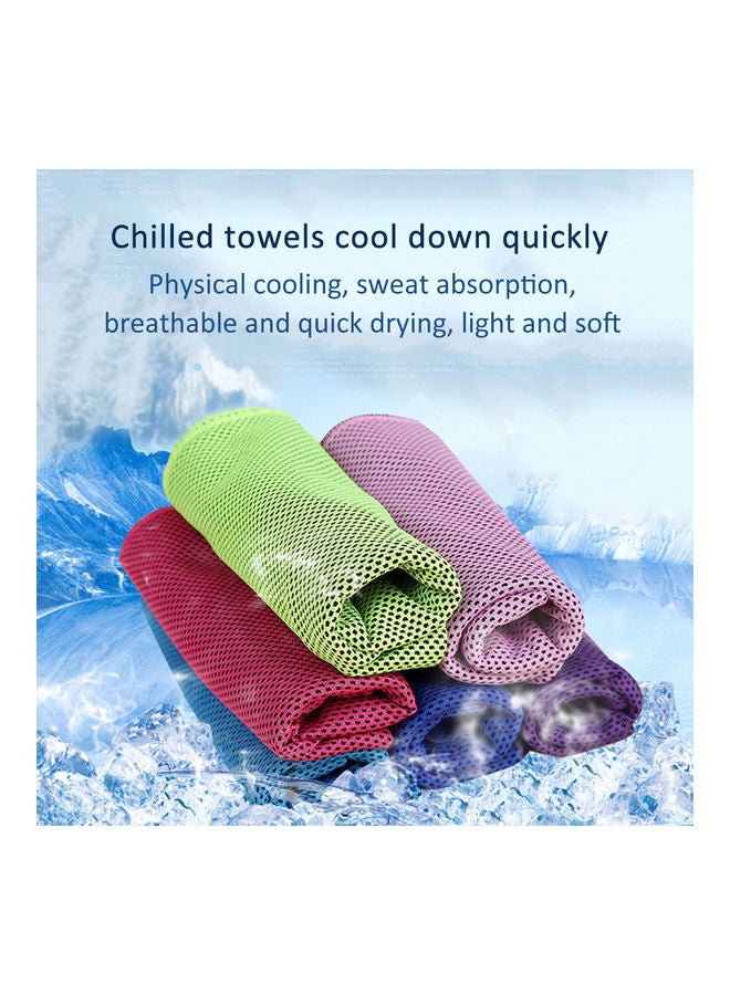 Generic - Solid Color Mesh Cooling Towel 20*10*20cm - Image 1