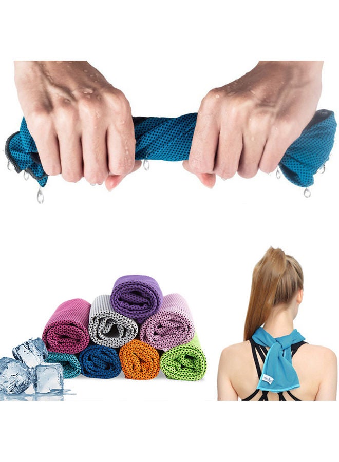 Generic - Solid Color Mesh Cooling Towel 20*10*20cm - Image 1