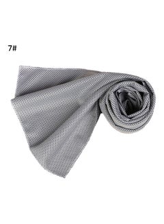 Solid Color Mesh Cooling Towel 20*10*20cm