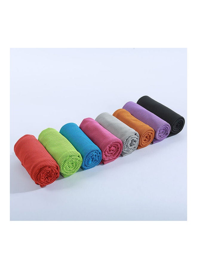 Generic Thickened Cooling Towel Outdoor Sports Fitness Portable Cool Down Cloth Yoga Mat 20*10*20cm  - Image 5