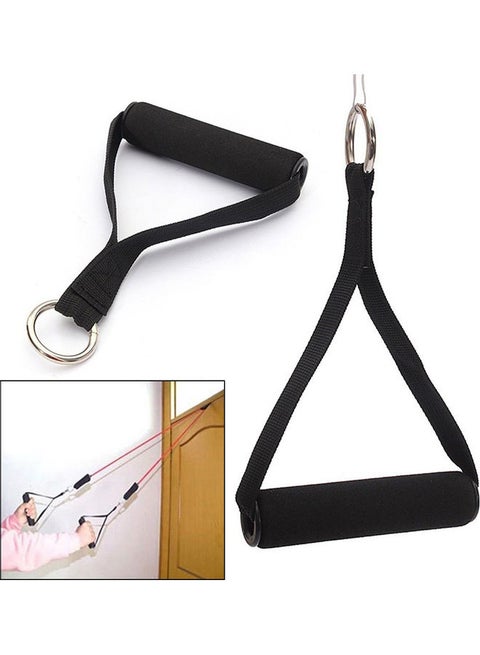 D Shape Elastic Tricep Rope Handle Handgrip 20*10*20cm