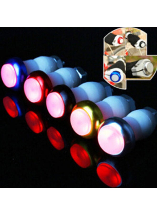 Generic 2-Piece Cycling Handle Bar End Plug Cap LED Light Lamp Set 20*10*20cm - Image 3