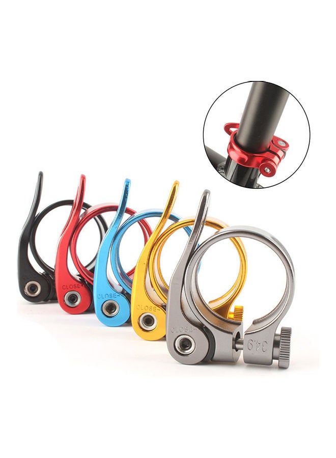Generic Aluminum Alloy Mountain Road Bike Bicycle Quick Release Seatpost Clamp 20*10*20cm  - Image 2