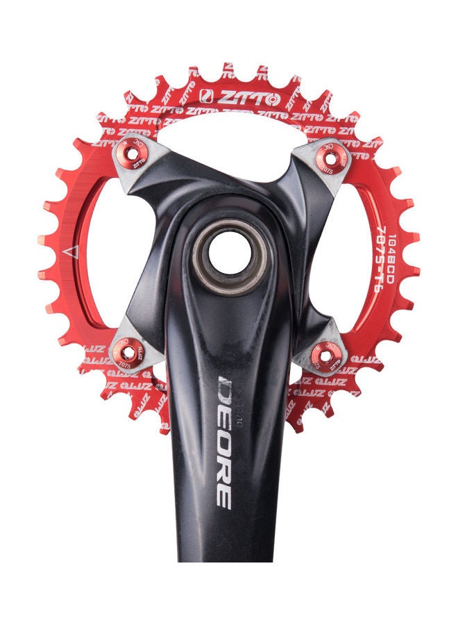 Generic Bicycle Crank 104 BCD Round Shape Narrow Wide 32T/34T/36 TMTB Chain Ring 15 x 6 x 8cm  - Image 4