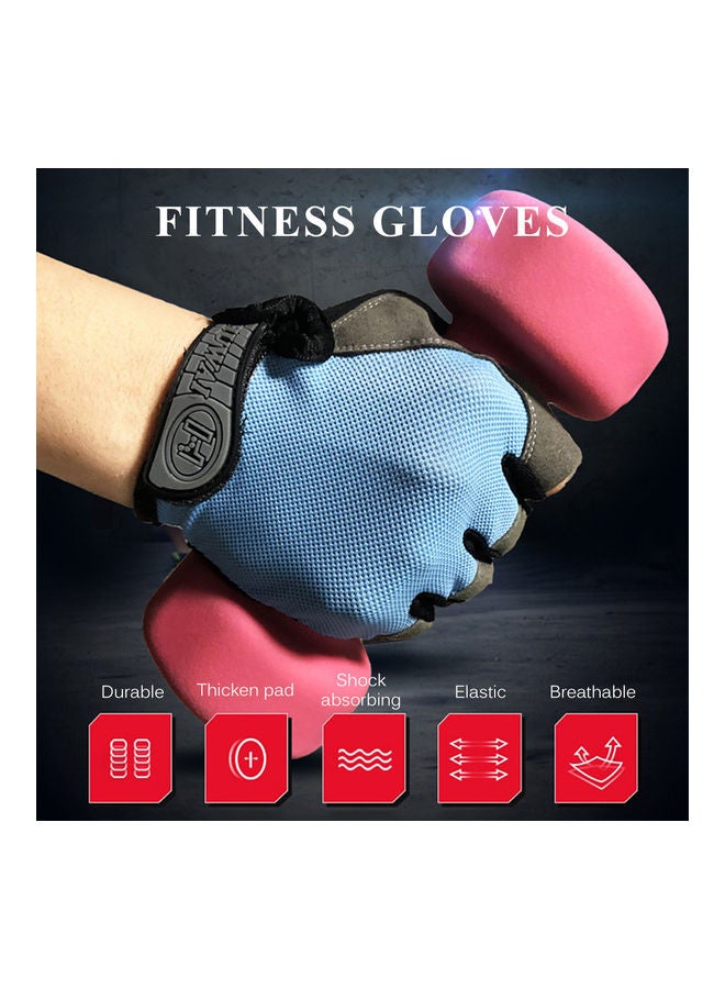 MTB Sport Bike Half Finger Cycling Gloves  M 15 x 2 x 15cm - Image 5