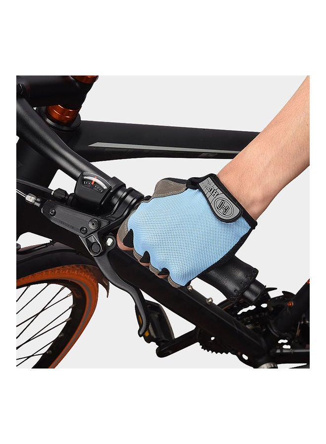 Generic MTB Sport Bike Half Finger Cycling Gloves  L 15 x 2 x 15cm  - Image 2