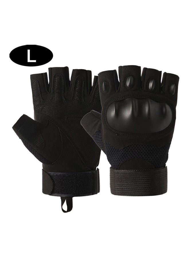 Outdoor Knuckle Half Finger Gloves 23 x 4 x 23cm - Image 1