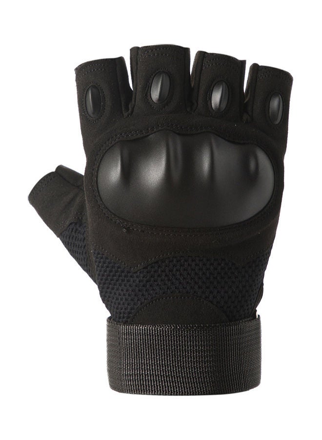 Outdoor Knuckle Half Finger Gloves M - Image 3