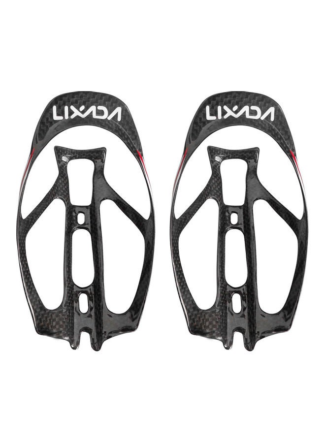 Generic 2 Pieces Metal Bike Water Bottle Holder 17.5 x 9.5 x 11.5cm - Image 1