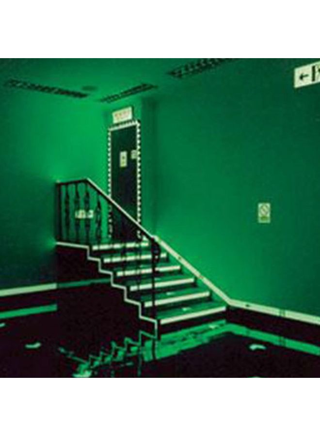 Home Security Luminous Warning Glow In Dark Night Sticker White 15*15*1cm
