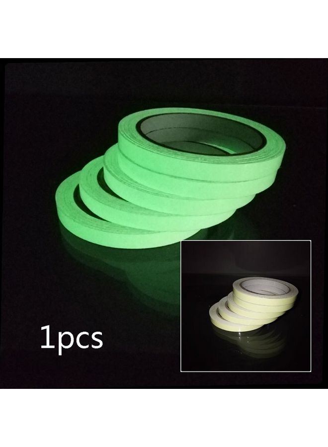 Home Security Luminous Warning Glow In Dark Night Sticker White 15*15*1cm