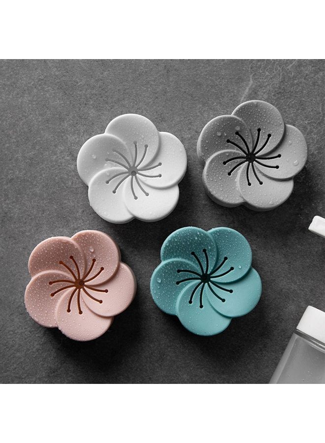 صندوق للعلاج العطري بتصميم مبتكر على شكل زهرة أخضر محيطي 7*7*2.6سم  - Image 3