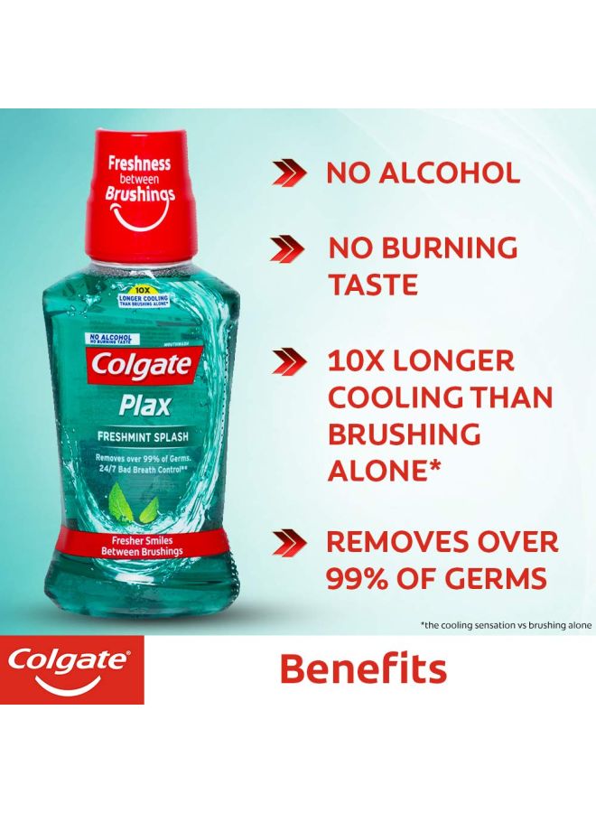 كولجيت غسول فم بلاكس بالنعناع المنعش 250ملليلتر - Image 2