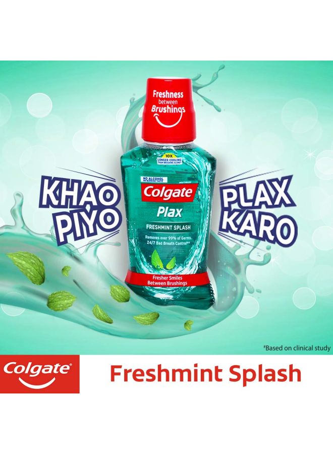 كولجيت غسول فم بلاكس بالنعناع المنعش 250ملليلتر - Image 3