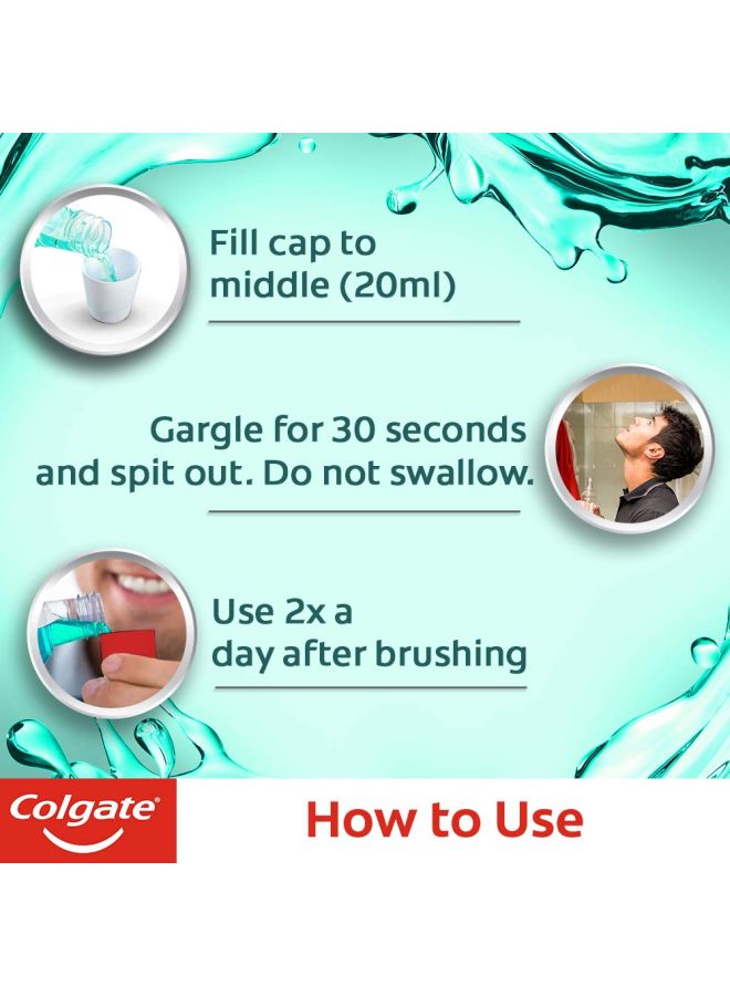 كولجيت غسول فم بلاكس بالنعناع المنعش 250ملليلتر - Image 4