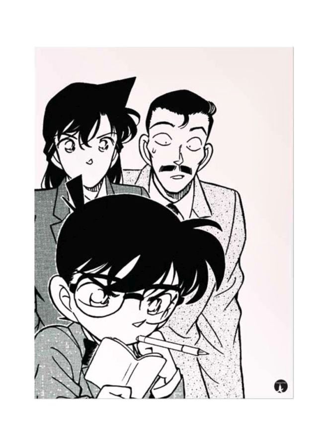 BP The Anime Detective Conan Mousepad White/Black