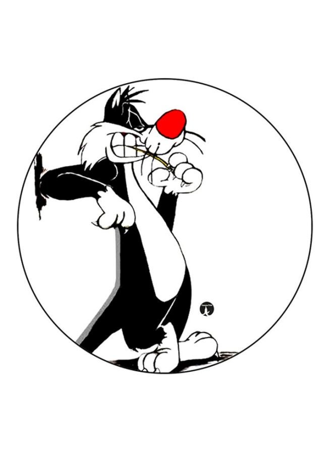 BP Looney Tunes Printed Mouse Pad White/Black/Red