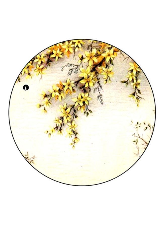 BP Printed Mouse Pad Yellow/Beige