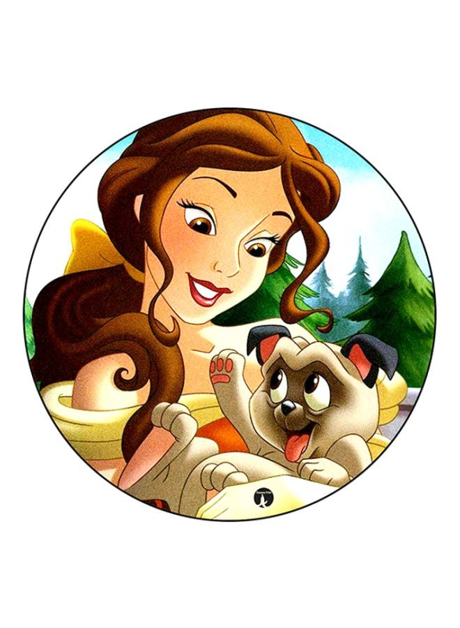 BP Disney Printed Round Mousepad Multicolour