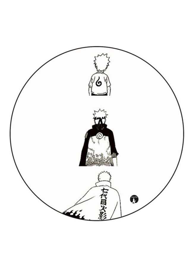 BP Anime Naruto Printed Mousepad White/Black