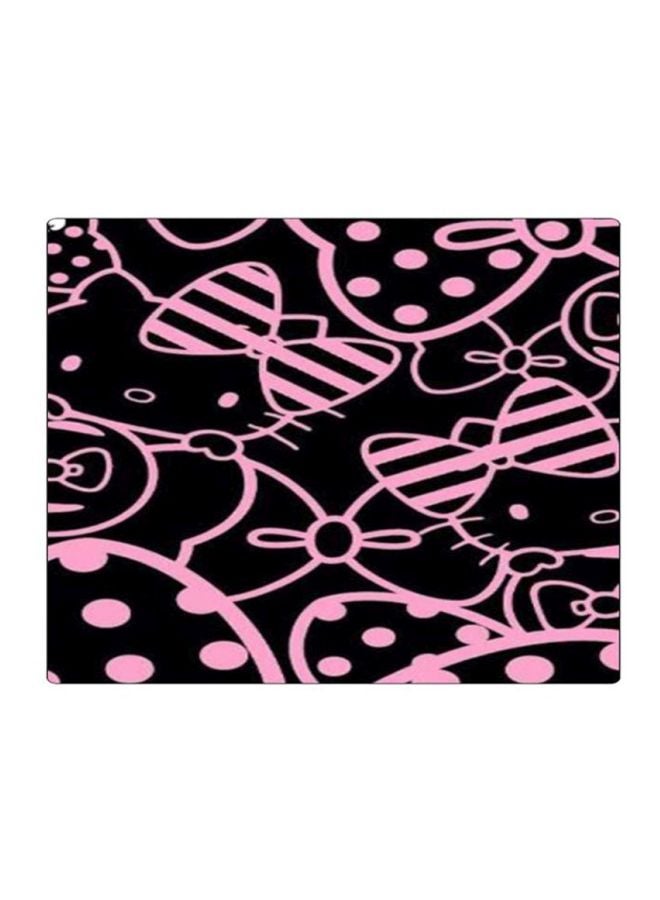 BP Printed Anti-Slip Gaming Mousepad Pink/Black - Image 1