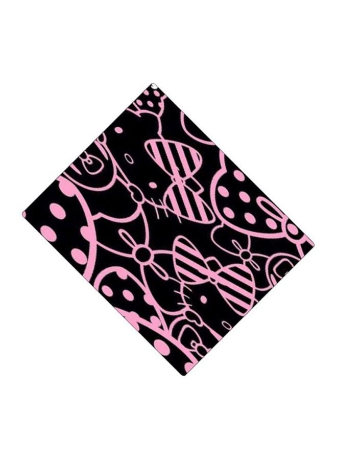 BP Printed Anti-Slip Gaming Mousepad Pink/Black - Image 2