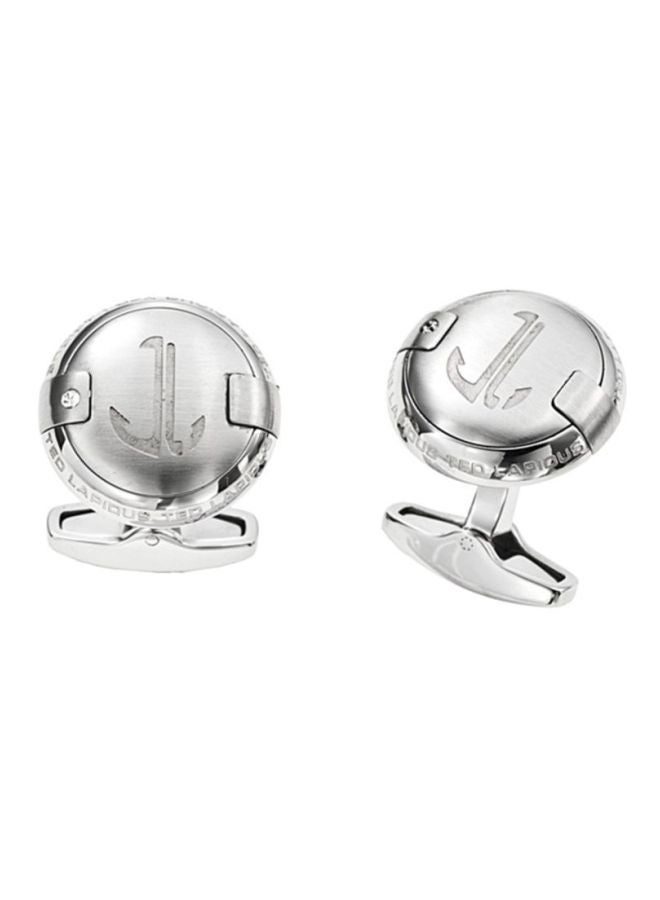 TED LAPIDUS Stainless Steel Cufflinks