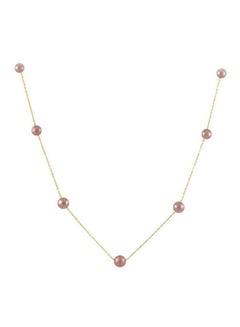 18 Karat Gold Pearl Necklace