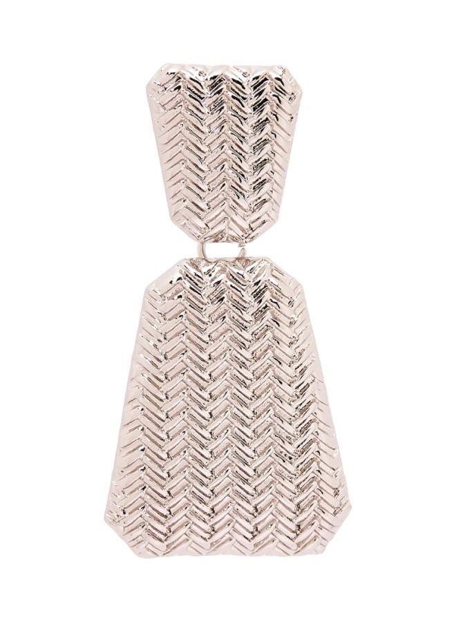 يويجين أقراط متدلية منقوشة - Image 2