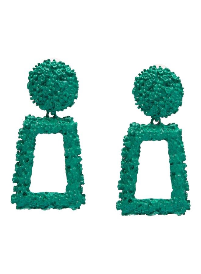 يويجين أقراط متدلية مصممة بنمط أشكال هندسية - Image 1