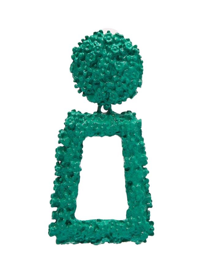 يويجين أقراط متدلية مصممة بنمط أشكال هندسية - Image 2