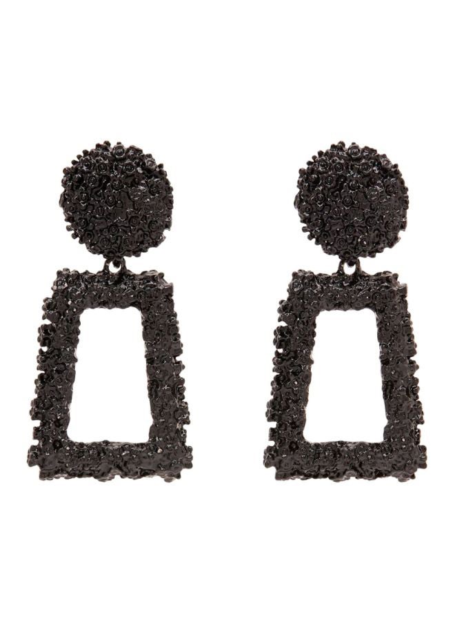 YUEJIN Rough Textured Dangle Earrings  - Image 1