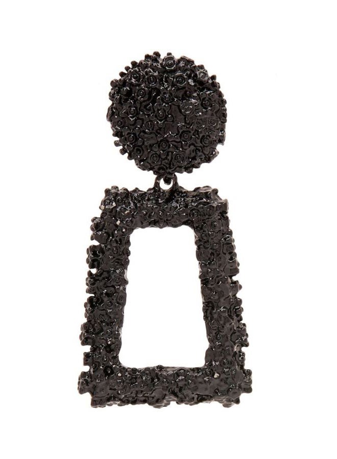 YUEJIN Rough Textured Dangle Earrings  - Image 2