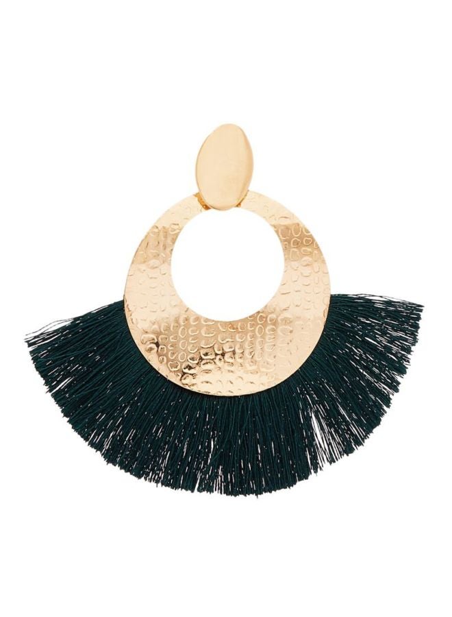 YUEJIN Round Tassel Earrings  - Image 2