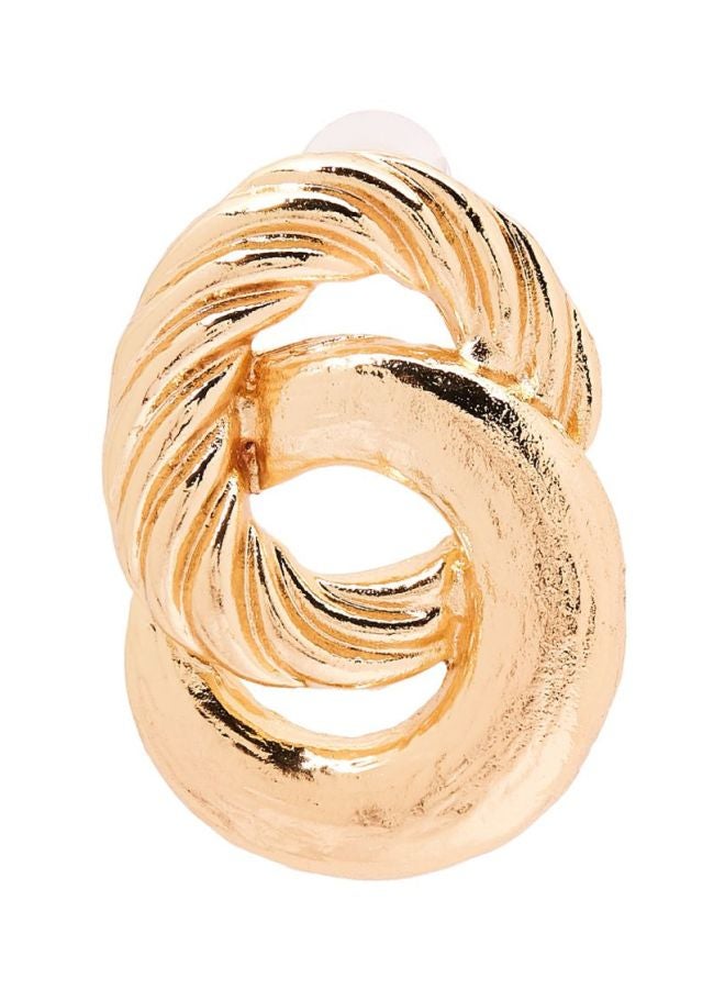 YUEJIN Tangled Hoops Dangle Earrings - Image 2