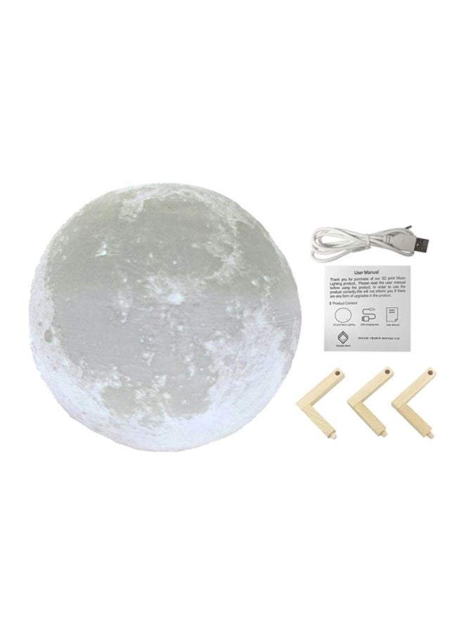 Aibecy 3D Moonlight Lamp Yellow/Brown - Image 2