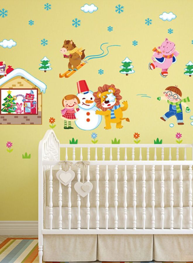 DaDa Home Cartoon Removable Wall Sticker Multicolour 60 x 40centimeter - Image 3