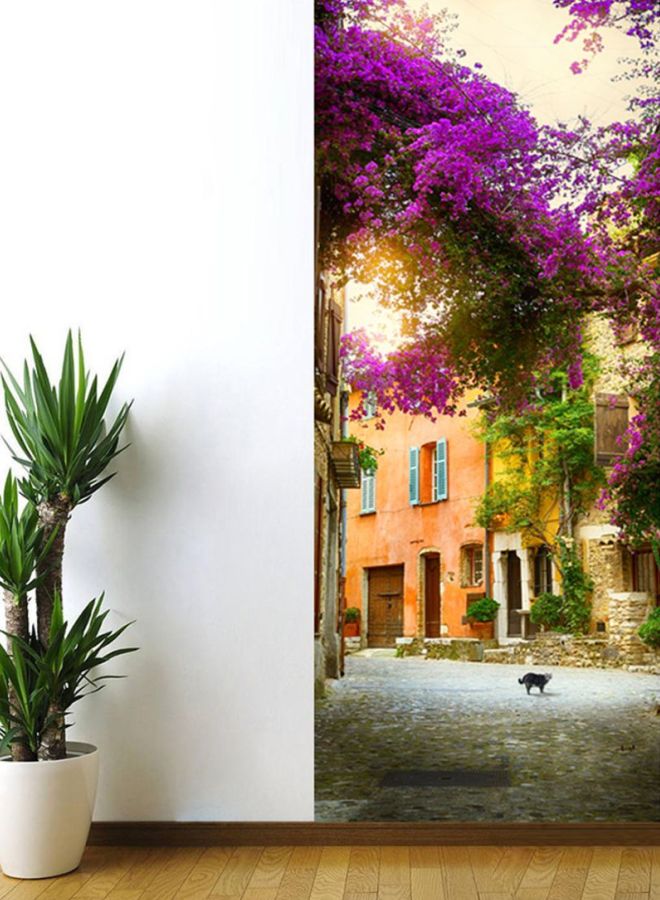 DaDa Home 2-Piece 3D Removable Wall Sticker Multicolour 77x200cm - Image 1