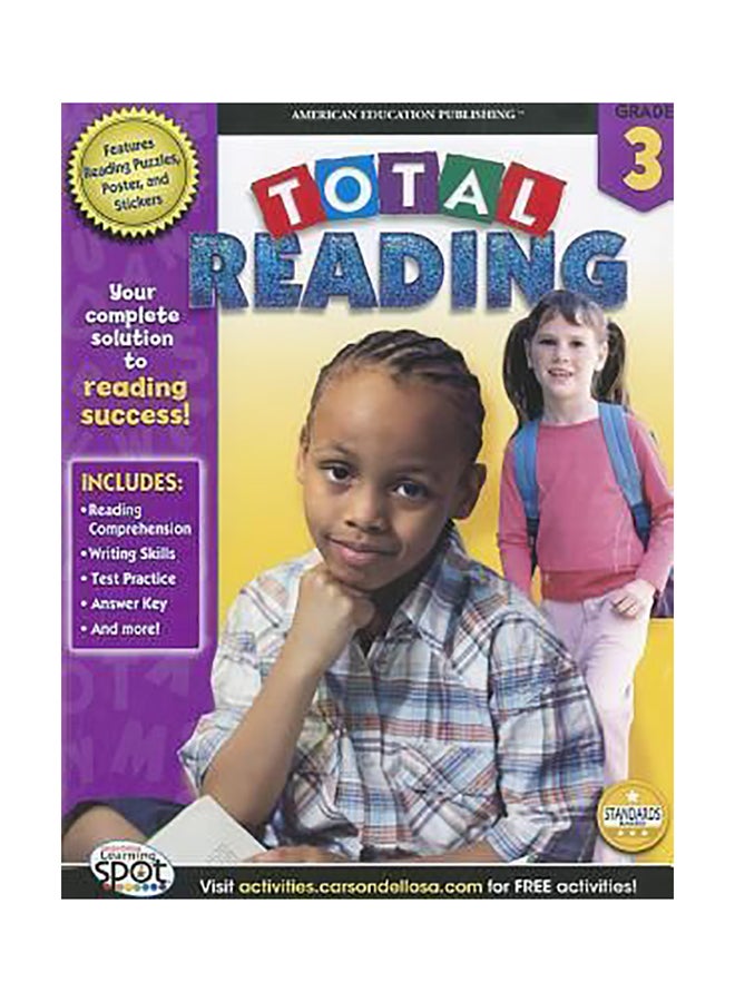 Total Reading, Grade 3 Paperback English by American Education Publishing 