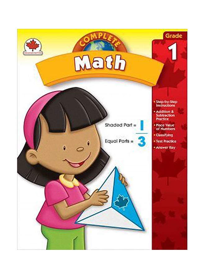 Complete Math, Grade 1 : Canadian Edition paperback english