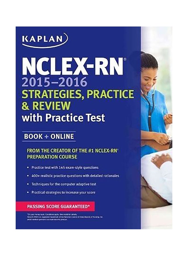 null - Nclex-Rn 2015-2016 Strategies, Practice, And Review With Practice Test Paperback English by Kaplan - Image 1