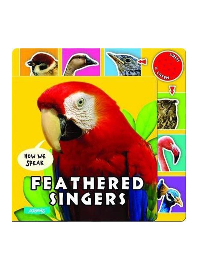 Feathered Singers Board Book English by Natalia Tulup