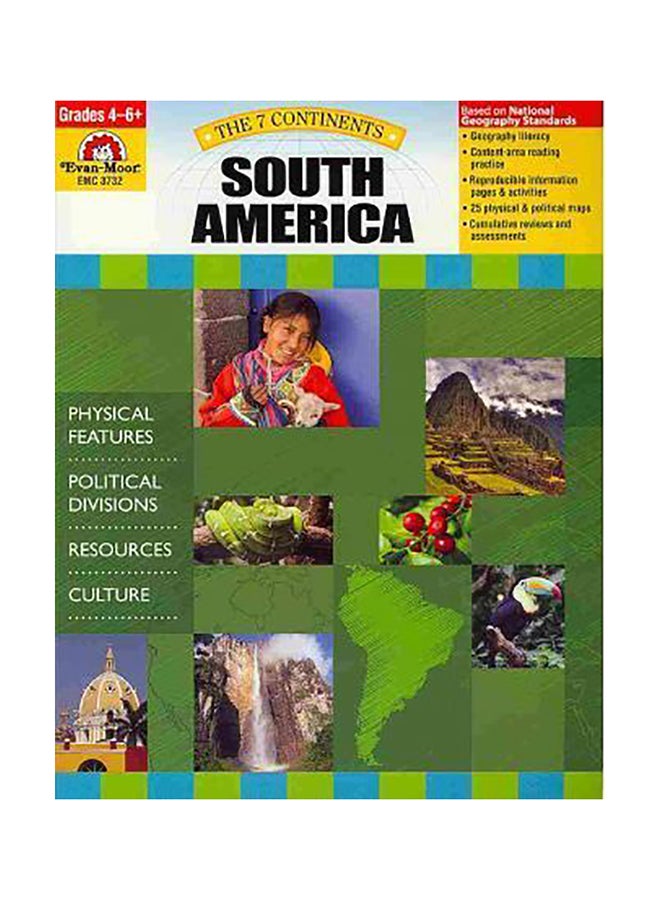 The 7 Continents South America Paperback English by Evan-Moor Educational Publishers