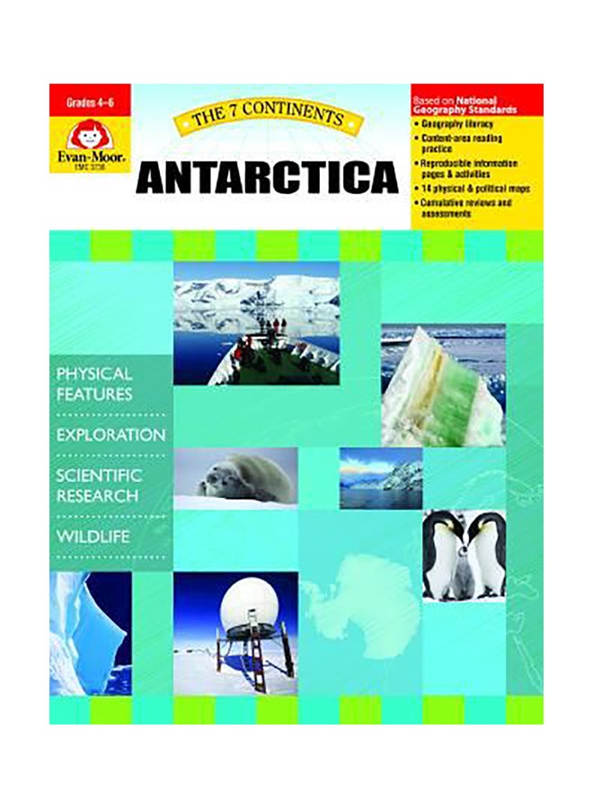 The 7 Continents Antarctica Paperback English by Evan-Moor Educational Publishers