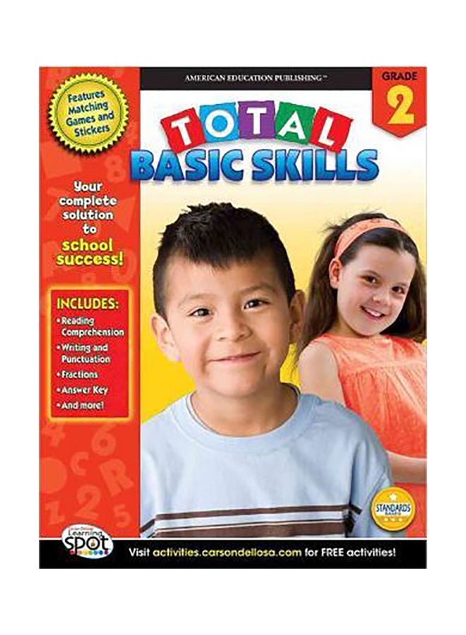 Total Basic Skills Grade 2 Paperback English by American Education Publishing