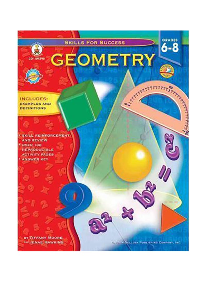 Geometry, Grades 6 - 8 Paperback English by Tiffany Moore