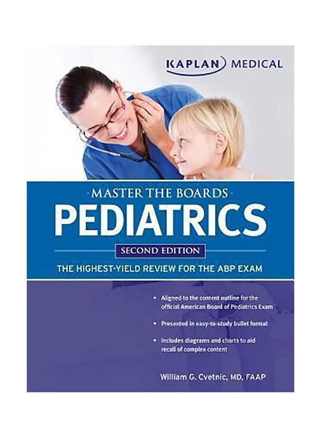 Master The Boards: Pediatrics Paperback English by William G. Cvetnic 