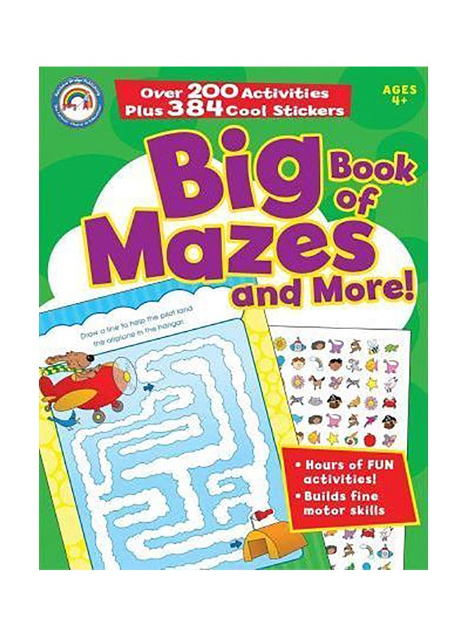 Big Book Of Mazes And More! Paperback English by Rainbow Bridge Publishing