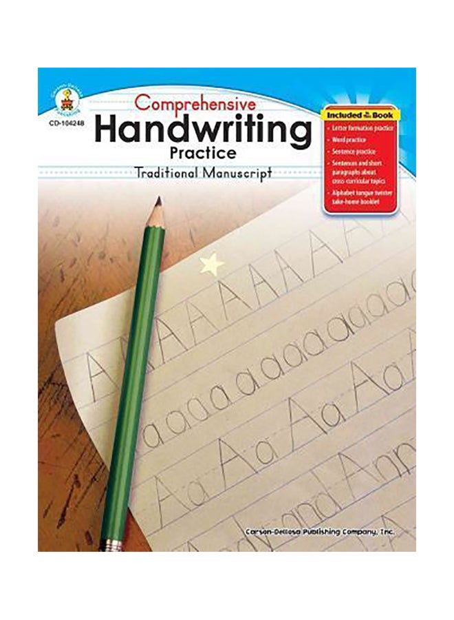 Comprehensive Handwriting Practice: Traditional Manuscript Paperback English by Lynette Pyne