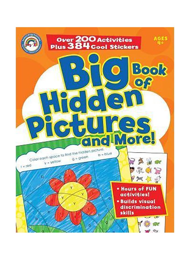 Big Book Of Hidden Pictures And More!, Grades Pk - 1 Paperback English by Rainbow Bridge Publishing